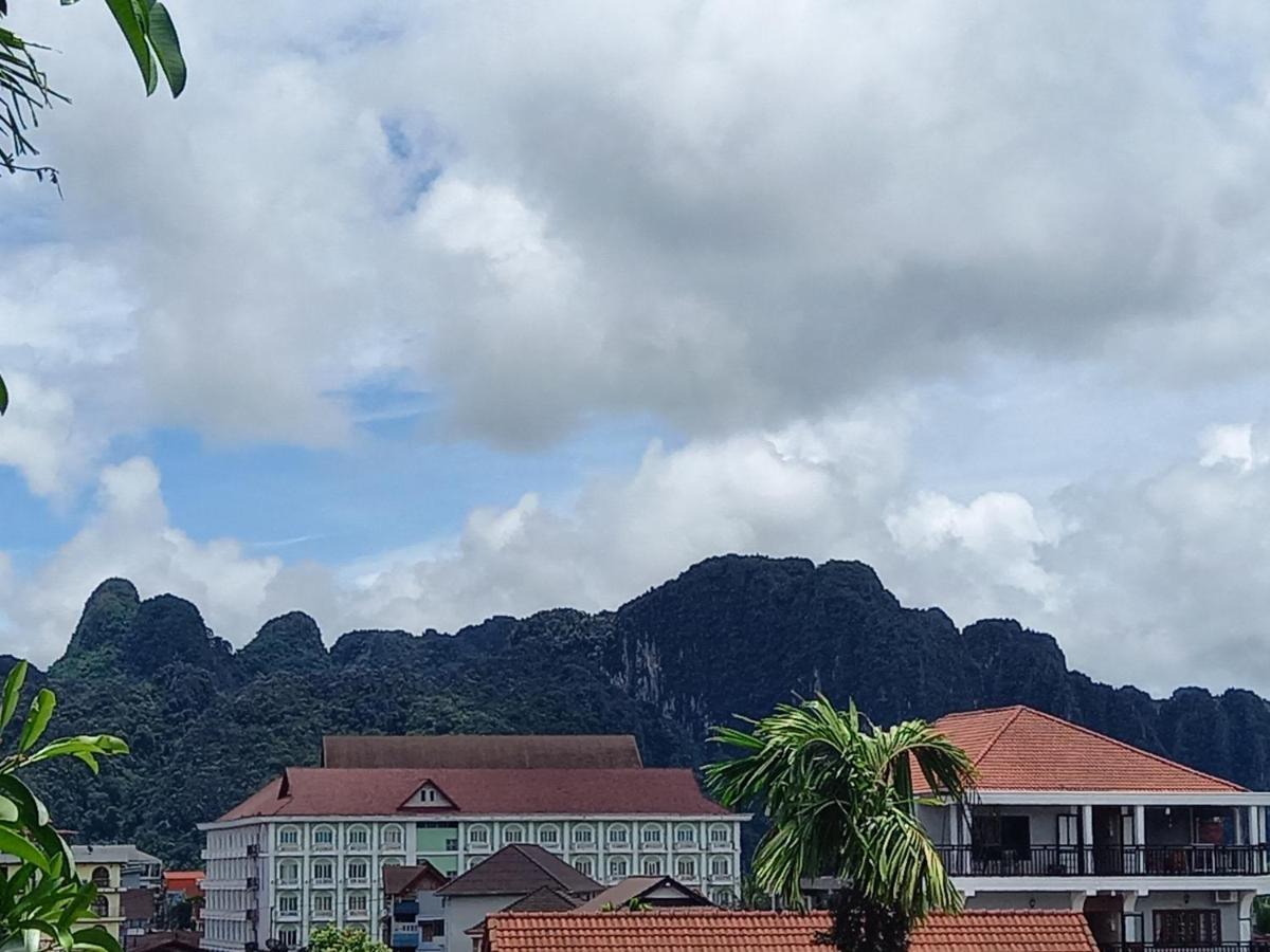 Vang Vieng Queen'S- Mountain View Hotel Eksteriør billede
