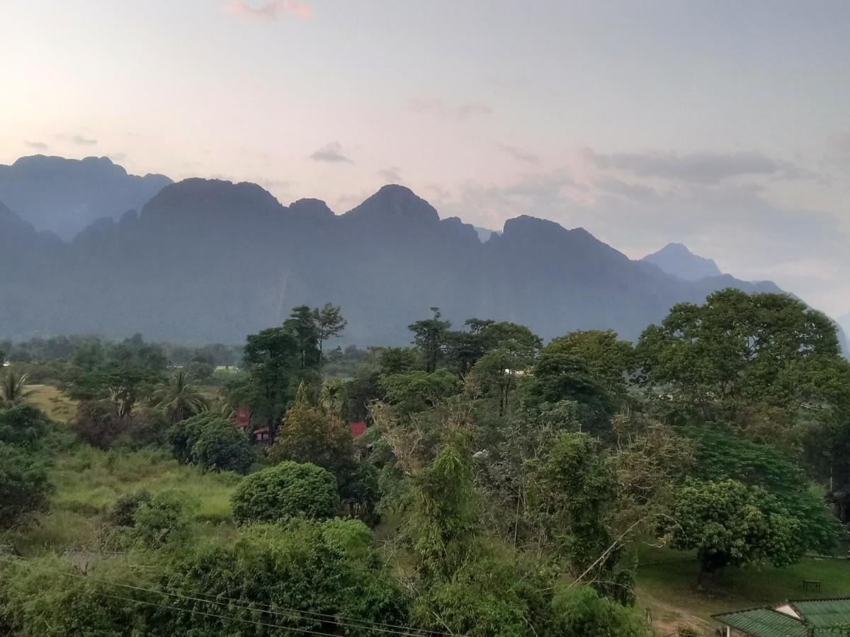 Vang Vieng Queen'S- Mountain View Hotel Eksteriør billede