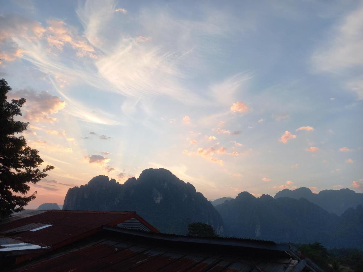 Vang Vieng Queen'S- Mountain View Hotel Eksteriør billede